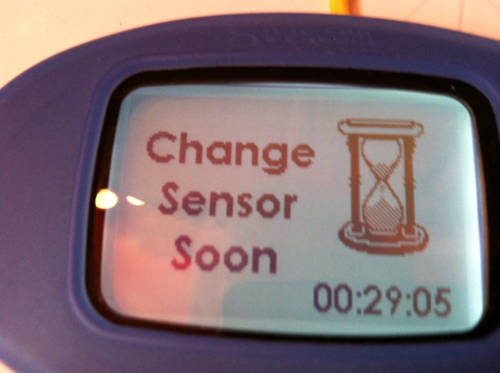 Sensor change